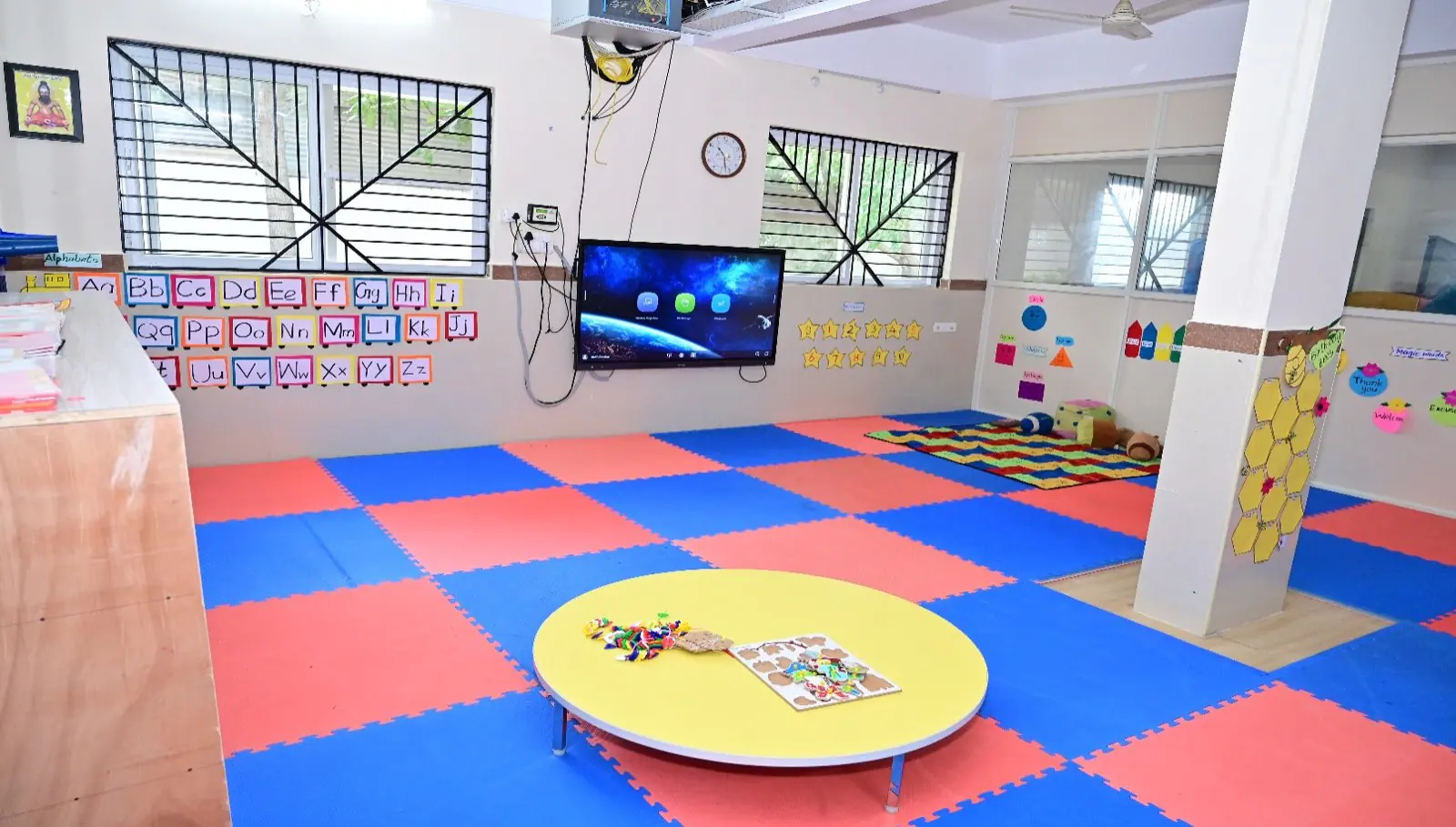 Indoor activity room