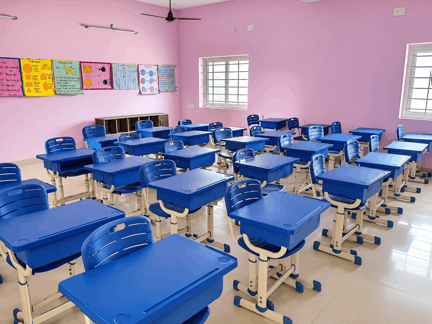 Students in a classroom