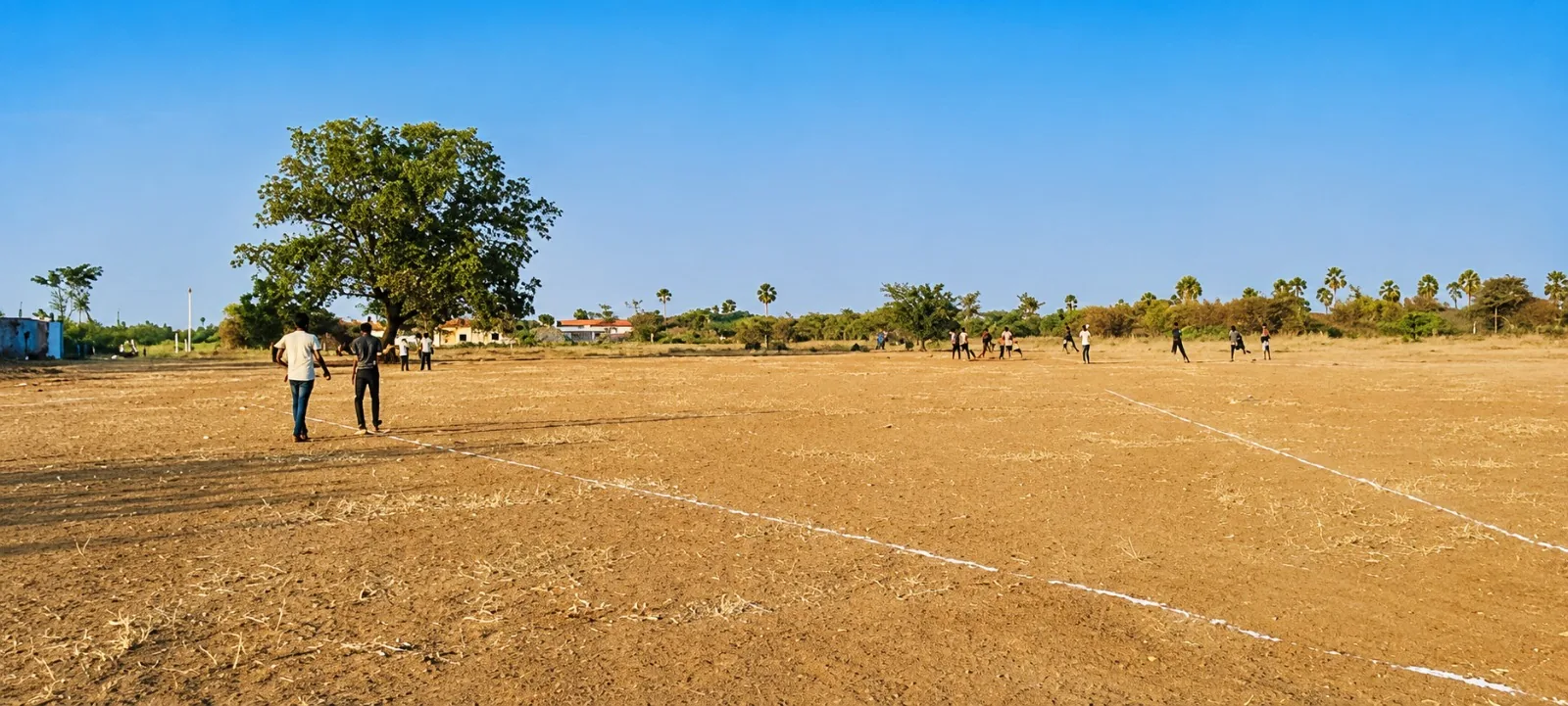 School sports ground