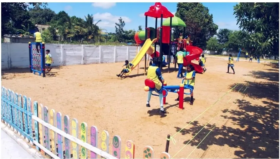 Kindergarten soft play area