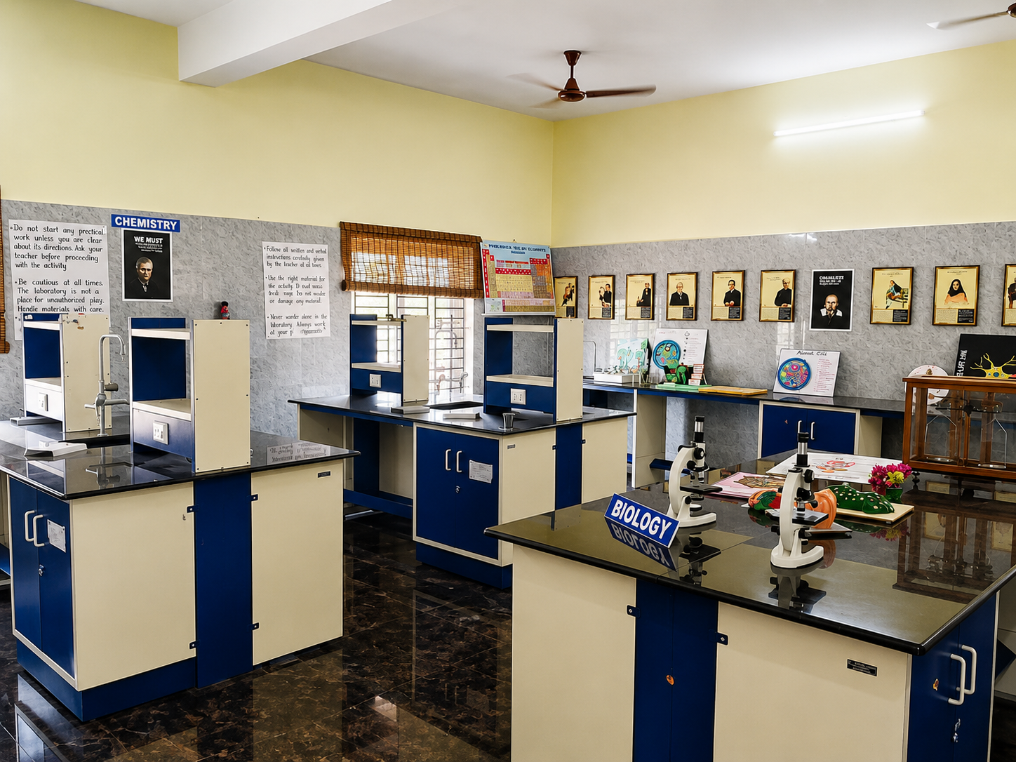 Students in a learning lab